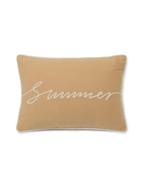 Lexington Small Summer Rope Text Cotton Twill Pillow