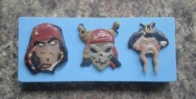 Silikonform Pirate Collection