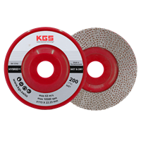 KGS Hybrid Flap Disc #200 Ø115