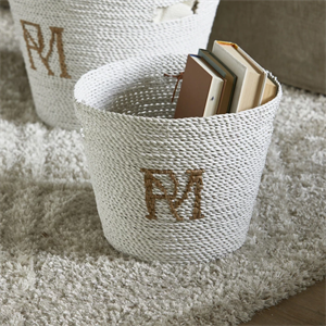 Riviera Maison RM Monogram Basket S