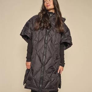 Mos Mosh Faisa Down Poncho, Black