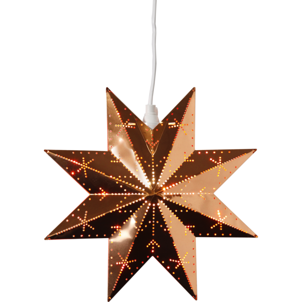 Julstjärna Betlehem koppar 28 cm Star Trading