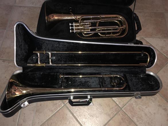 1 Baritone & 1 Trombone from Torsby brass