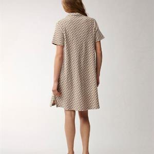 Lexington Kailey Organic Cotton Terry Dress, Beige Multi