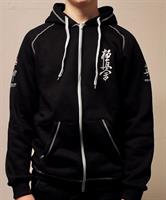 Svart hoodie, Kyokushin str XL