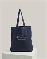 Lexington Lenox Organic Cotton Shopper, Dark Blue