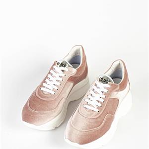 Bukela Velvet Runner Sneakers, Rose