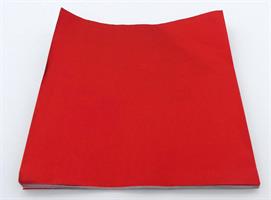 Alu-folie Rød 10x10cm/50stk