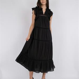 Neo Noir Ankita S Voile Dress, Black