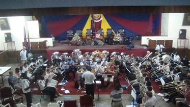 Massed Bands at Nairobi Central Church Hall