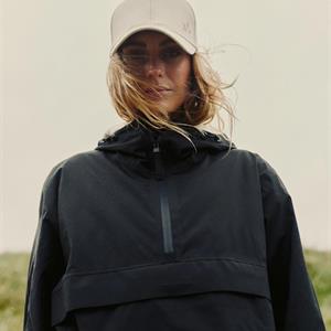 Twentyfour Mode Packable Anorak, Black