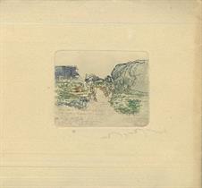 Guttormsgaard. 8 raderinger.