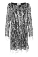 Karen By Simonsen Sandie Sequin Dress, Silver