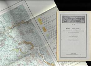 Gunnar Holmsen : Hallingdal. Beskrivelse til kvatærgeologisk landgeneralkart. Med geologisk kart, 3 tekstfigurer, 7 plansjer og English summary.