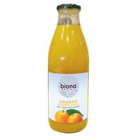 Appelsiinimehu Biona 1 L, luomu