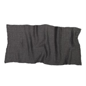 Balmuir Capri linen waffle towel, 70 x 140 cm, grey