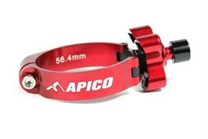 Apico Launch Control Hon/Kaw/Suz CRF250R/450R 04-24, KXF/RM-Z 06-24, WP Cone Valve 56.4mm Red