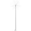 Dekoration Firework 120cm silver/dagsljus ute Star