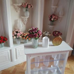 Bukett i vas/Flowers in vase