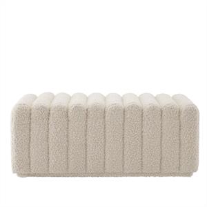 Eichholtz Bench Bente, Faux Shearling