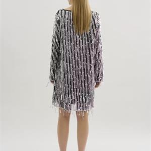 Karen By Simonsen Sandie Sequin Dress, Silver