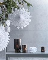 House Doctor Paper Fan, Fold White Handmade 45 cm