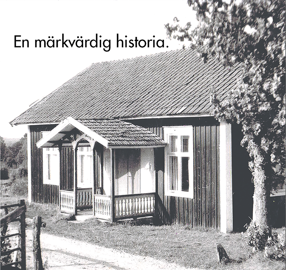 Bygdegården Hjälshammar och Nöbbeled ca 1940
