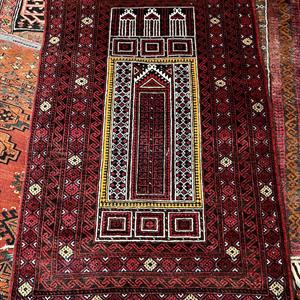 70168 Afghan bedeteppe 136 x 81