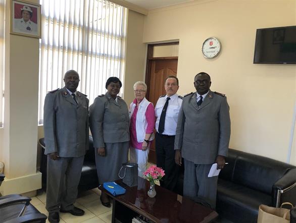 Salvation Army Leadeboard Kenya East; Chief Secretary, Territorial Commander & Secretary for Program