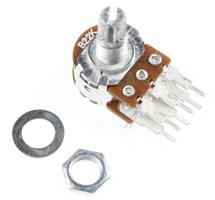 Potensiometer 2x22KB 0.125W D18 Aksling 6x8mm