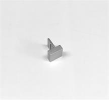Trykknapp Aluminium 15.5x15.5mm