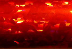 Holografisk folie teip rød ca 15x15cm/2 stk