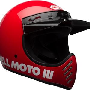BELL Moto-3 Classic Helmet - Gloss Red
