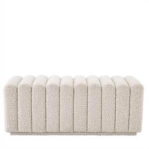 Eichholtz Bench Bente, Boucle Cream