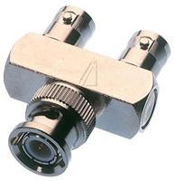 Y-ADAPTER, 1 BNC HAN / 2 BNC HUN, 50 OHM