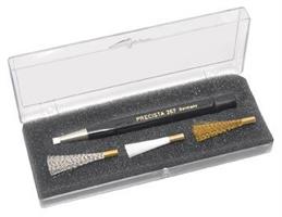 PRECISION SCRATCH BRUSH SET,EA