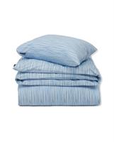 Lexington Blue/White Striped Cotton Poplin Bedding Set