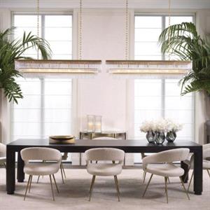 Eichholtz Dining Chair Bravo, Boucle Cream