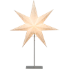 Julstjärna på fot Sensy 78cm vit Star Trading
