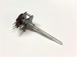 Potmeter 2x100k, 17060, 7P, A4x48mm