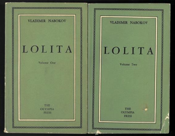 NABOKOV, Vladimir : Lolita. I-II. Kr. 13 500,- 