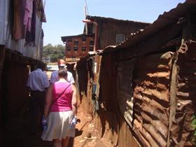 In the Kibera Area