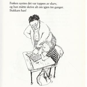 Karl Gustavs skjebne og eventyr i barneskolen, 2. klasse