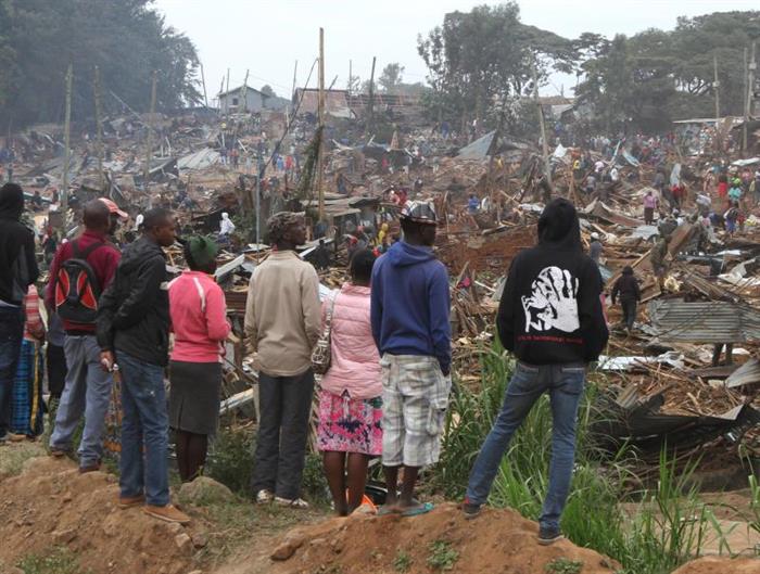 Kibera demolition