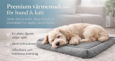 PEMF Värmedyna med IR-värme större hund 90x90