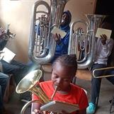 Kibera Junior Band - Cornets, Horn and Tubas