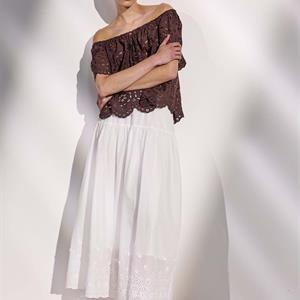Jc Sophie Harley Skirt, Off White