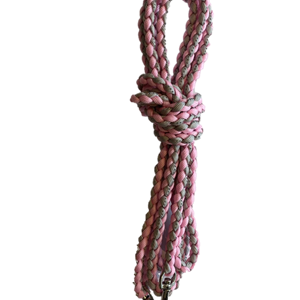 5m bånd lys rosa/grå (medium)