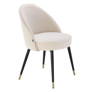 Eichholtz Dining Chair Cooper Set of Two, Boucle Cream