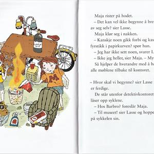 LasseMajas Detektivbyrå: Brannmysteriet og Sykehusmysteriet (2 i 1)